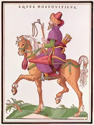 Costumes of the Countries of the North - Russian Horseman